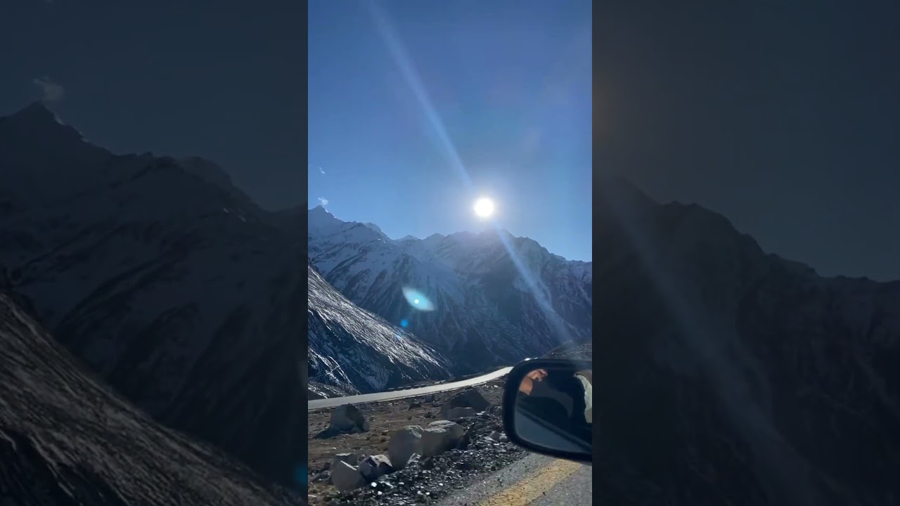 China Border Road #viral #travel #pakistan #babusar_top