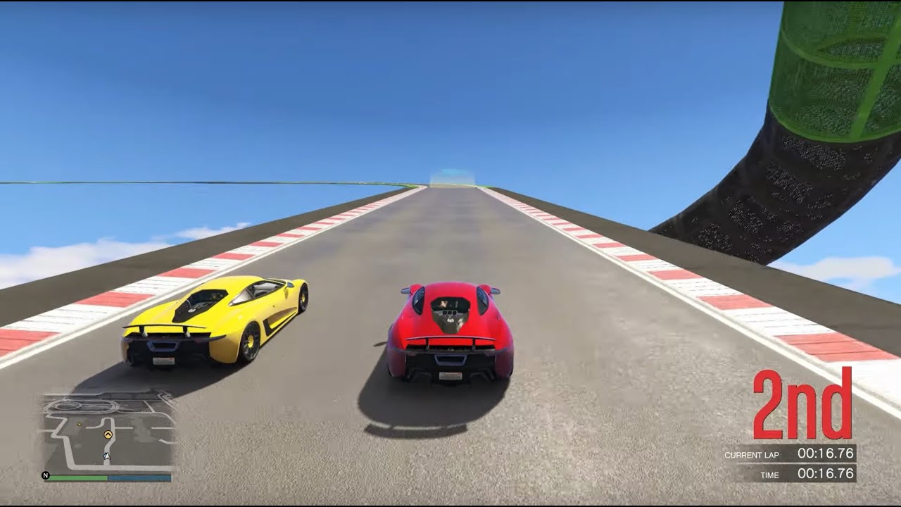 High speed Sky race track - GTA 5 Online
