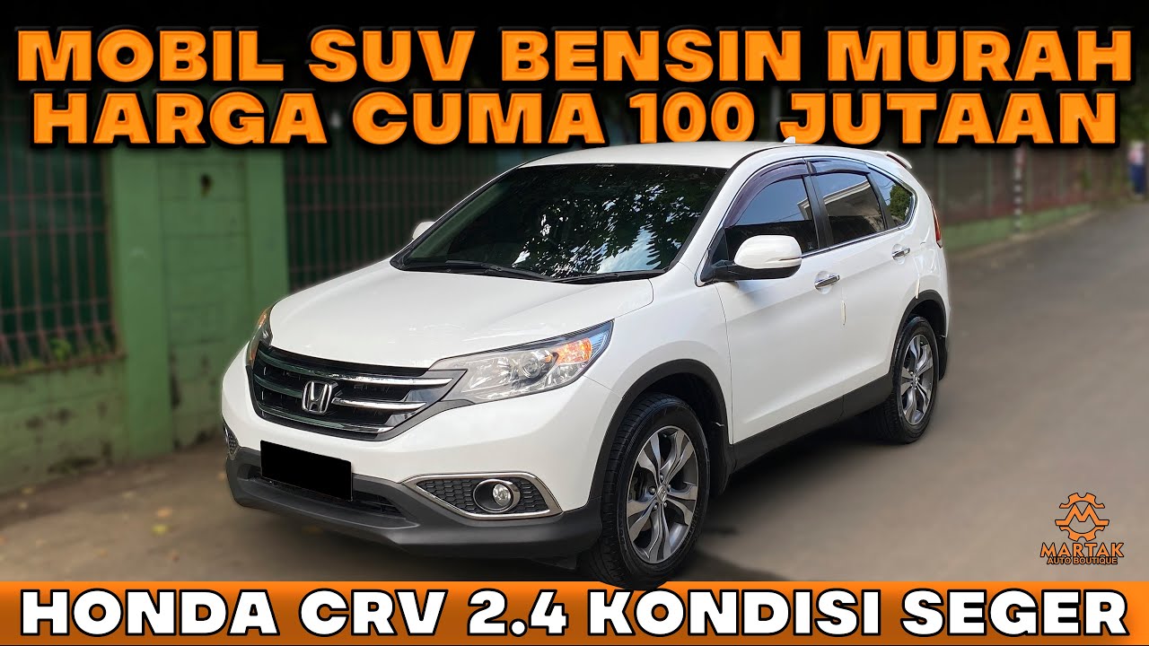 MURAH NI MOBIL BEKAS HONDA CRV 2.4 HARGANYA SEKARANG CUMA 100 JUTAAN