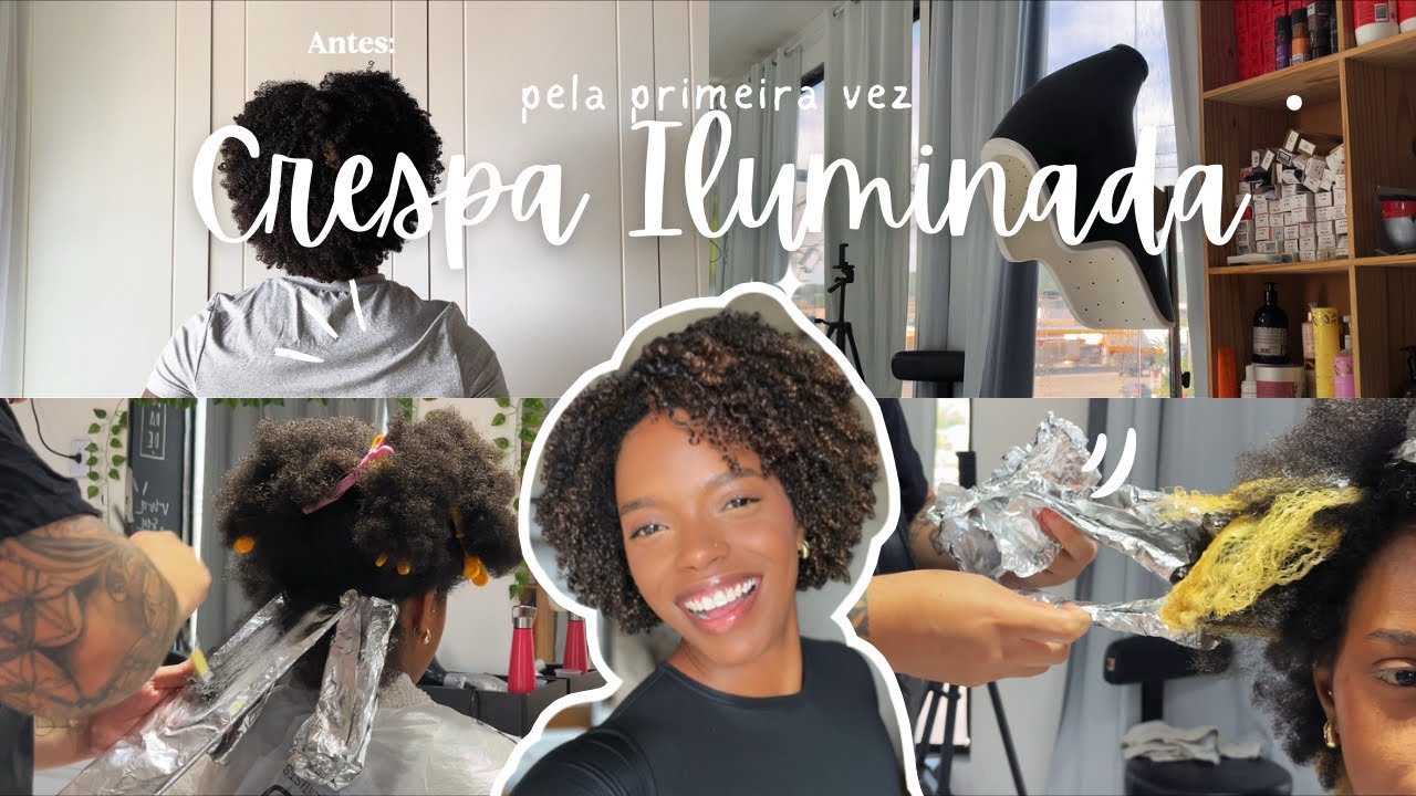 MORENA ILUMINADA EM CABELO CRESPO 🌸✨