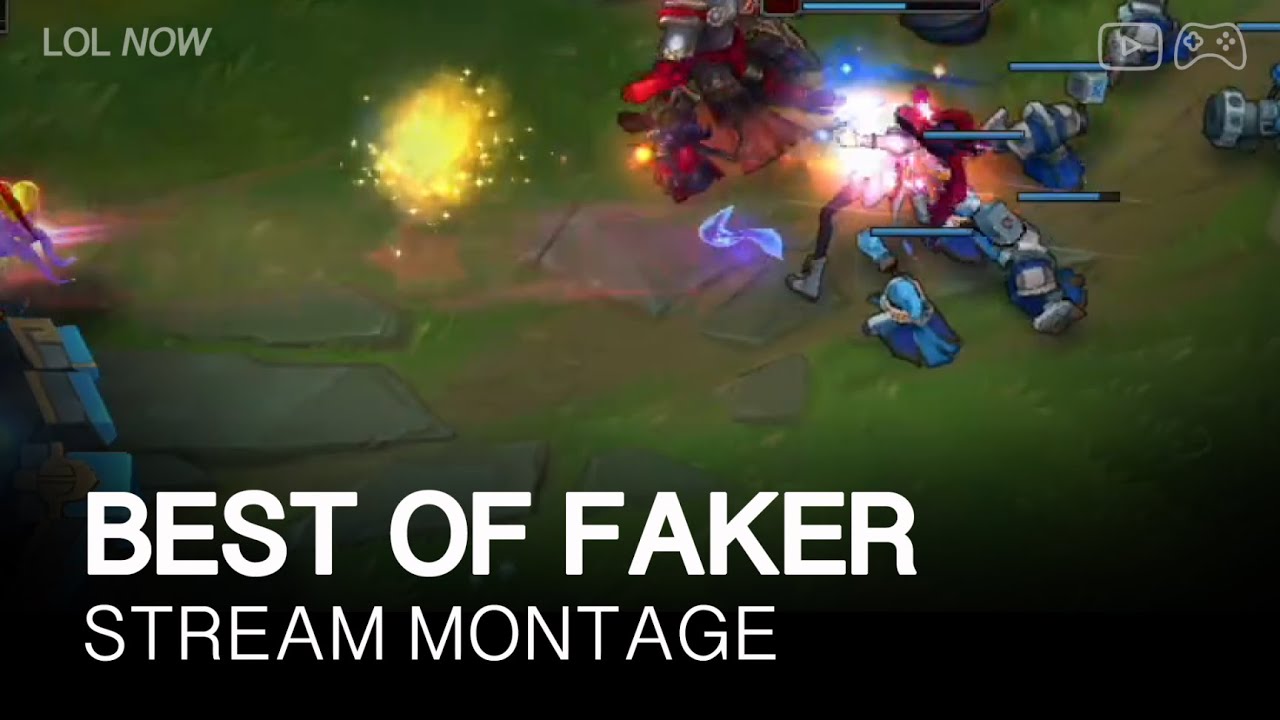 T1 Faker Solo Queue Highlights #13 | Faker直播击杀集锦