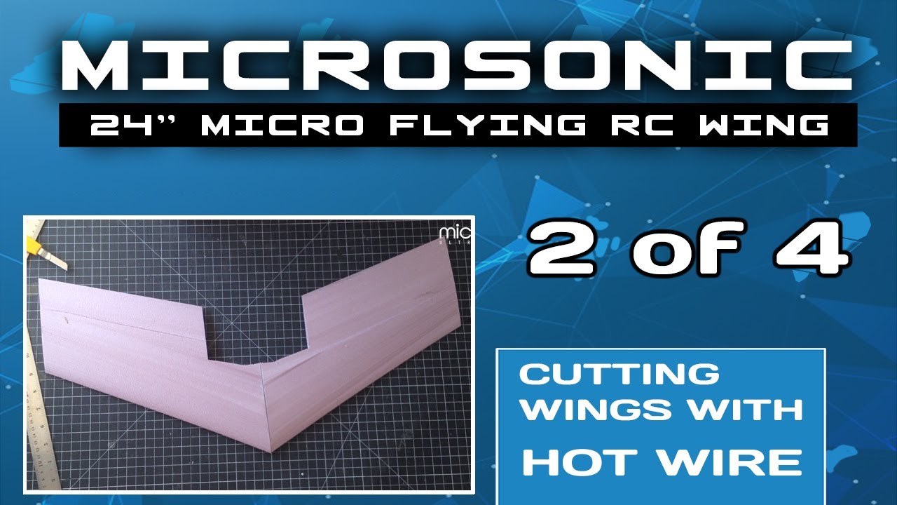 MicroSonic Hot Wire Air Foil Cutting Flying RC Wing 2 of 4 - simplified