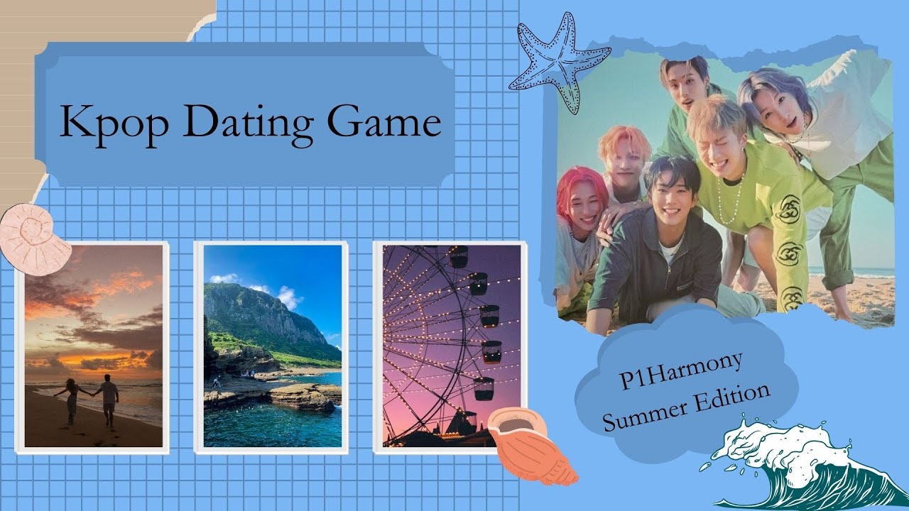 P1Harmony Kpop Dating Game {Summer Romance Edition}