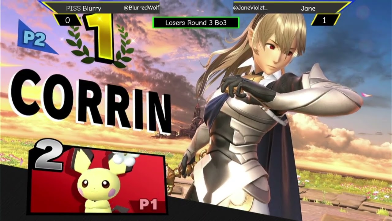 Jane (Corrin) vs Blurry (Pichu) - Pincadia Pummel 82 [Losers Round 2]