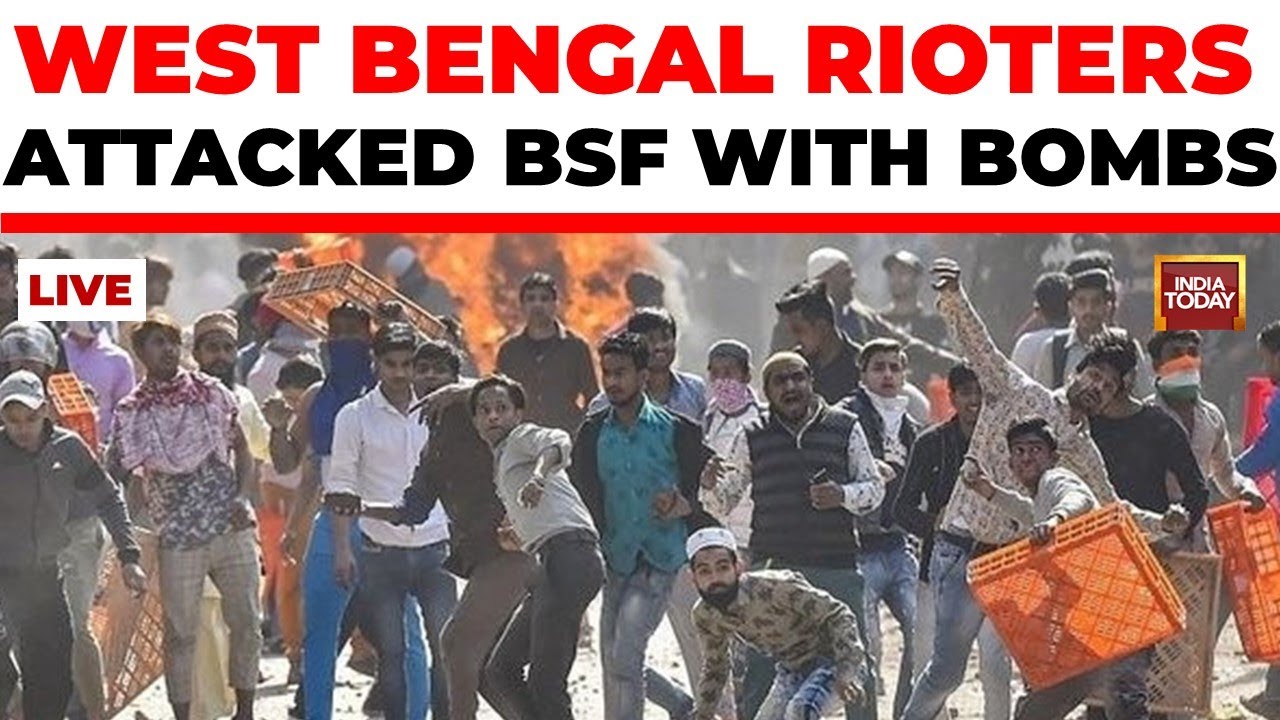 LIVE: West Bengal Rioters Attacked BSF With Bombs, Stones News LIVE | West Bengal Violence News LIVE