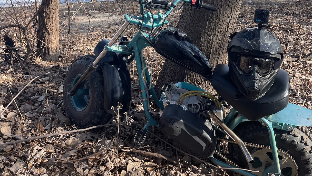 “Ripping Minibike’s” #RiverTrails #minibike #fun 
