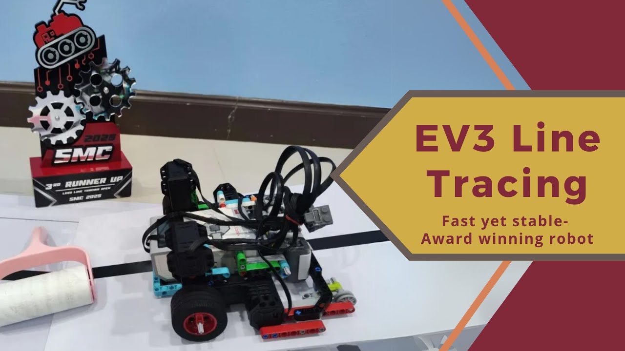 Ultrafast Winning EV3 Line Follower Robot | AP Robotics