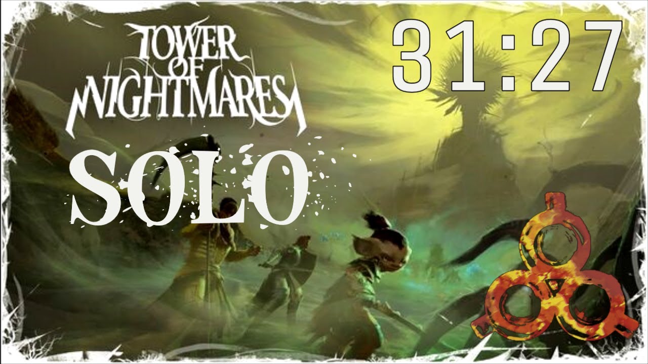 Guild Wars 2: Tower of Nightmares Solo in 31m27s [World Record] [Engineer]