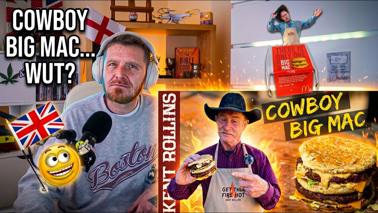British Guy Reacts To COWBOY KENT ROLLINS / BIG MAC