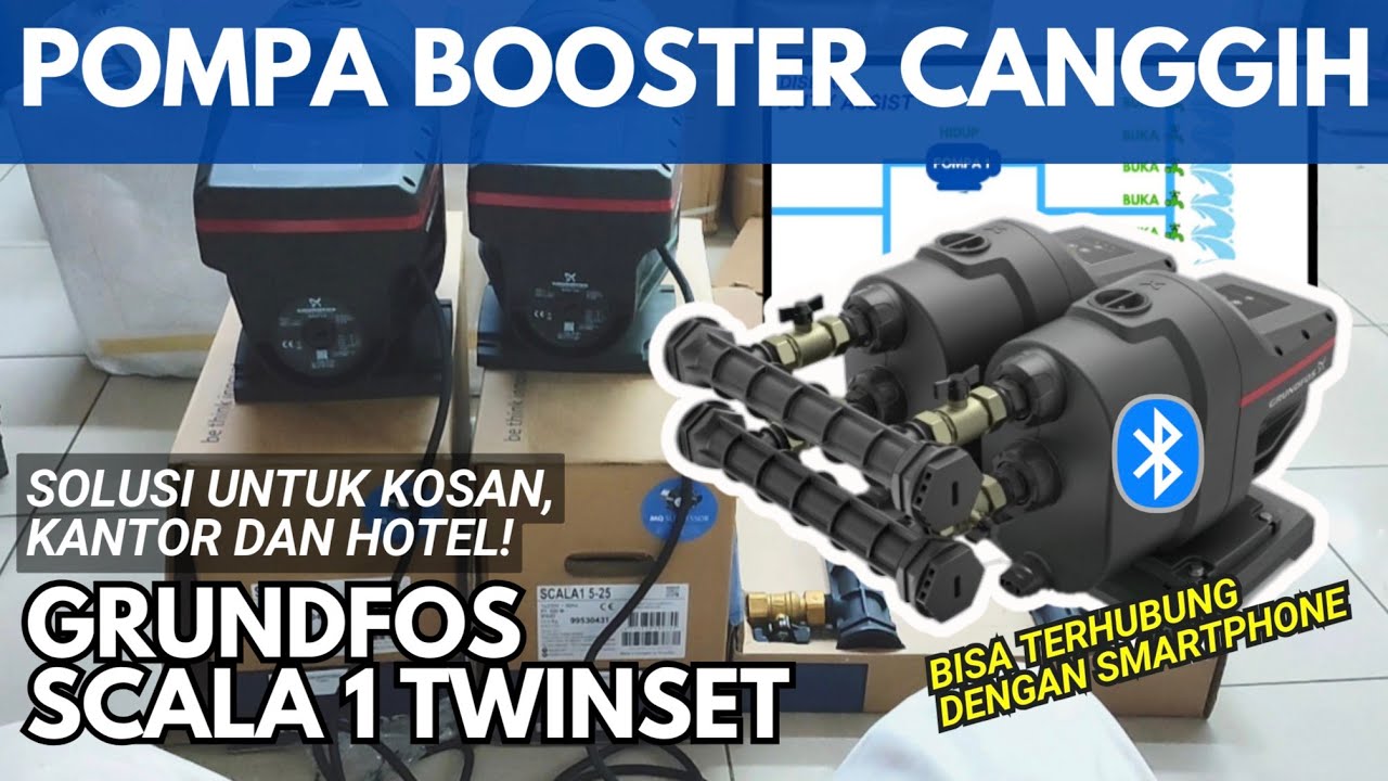 POMPA BOOSTER GRUNDFOS SCALA 1 TWINSET | TUTORIAL SETTING