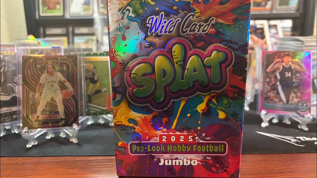 Random Ebay Finds!!! Wild Card Splat Jumbo Hobby Football!!! Guaranteed 1/1??!!