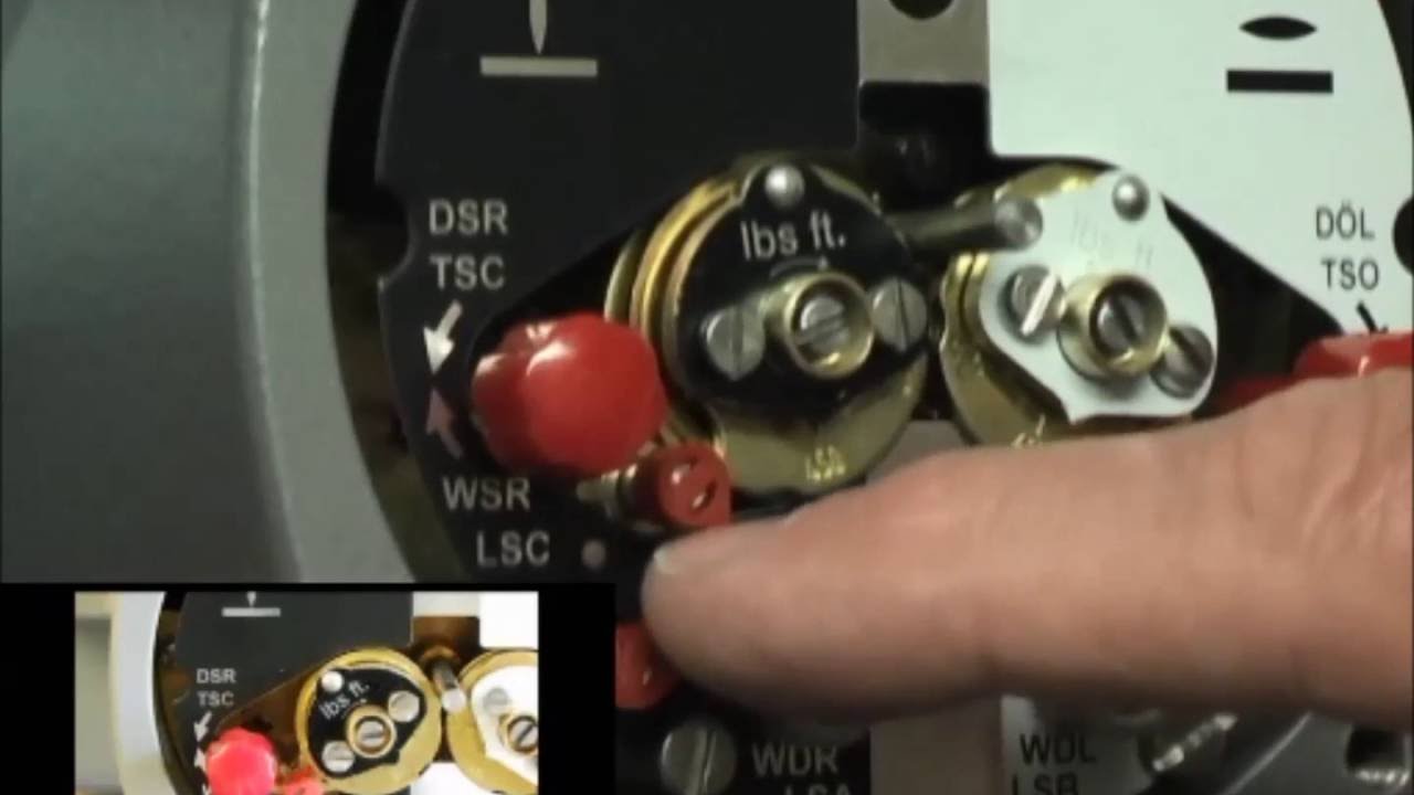 Setting SA - SQ Limit Switches