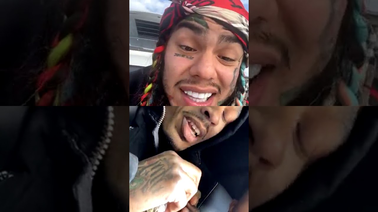 Tekashi 6ix9ine Full Instagram Live Video