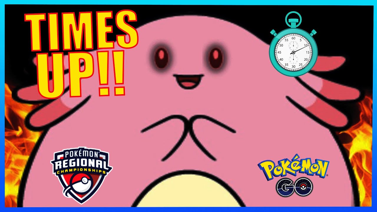 DIABOLICAL CHANSEY TIMEOUT STRAT IN A TOURNAMENT!! | POKÉMON GO PVP BATTLES