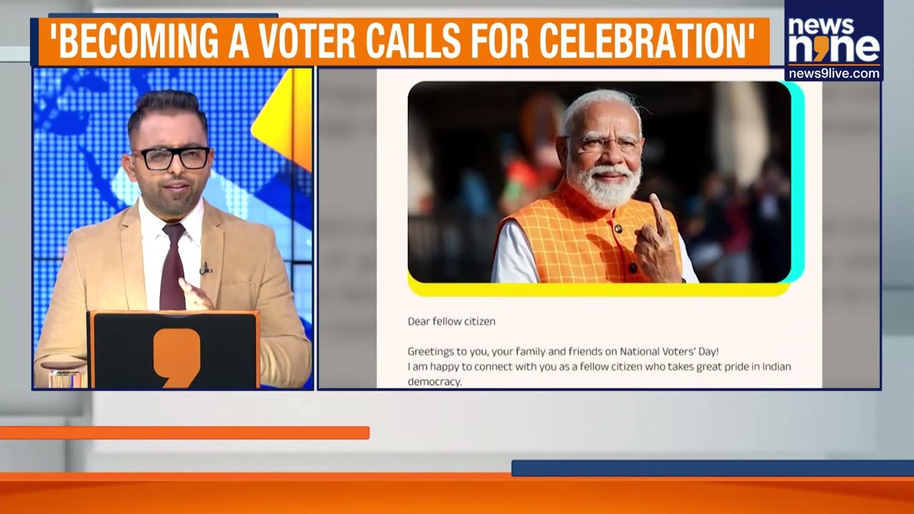 PM Modi Urges Youth to Celebrate Voting as 'Greatest Privilege' on National Voters' Day