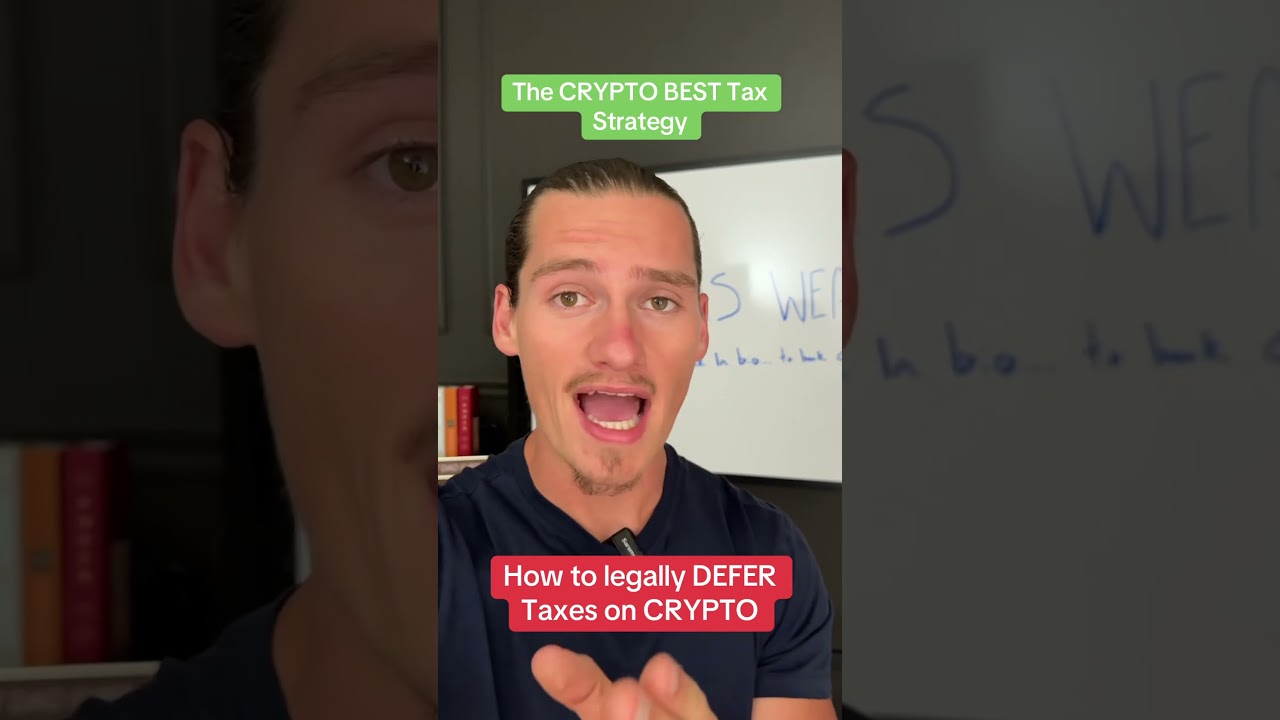 The CRYPTO BEST Tax Strategy #crypto #cryptotax