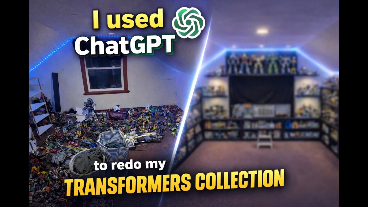 I used chat gpt to redesign my transformers collection | Gavatron15 2026 collection showcase