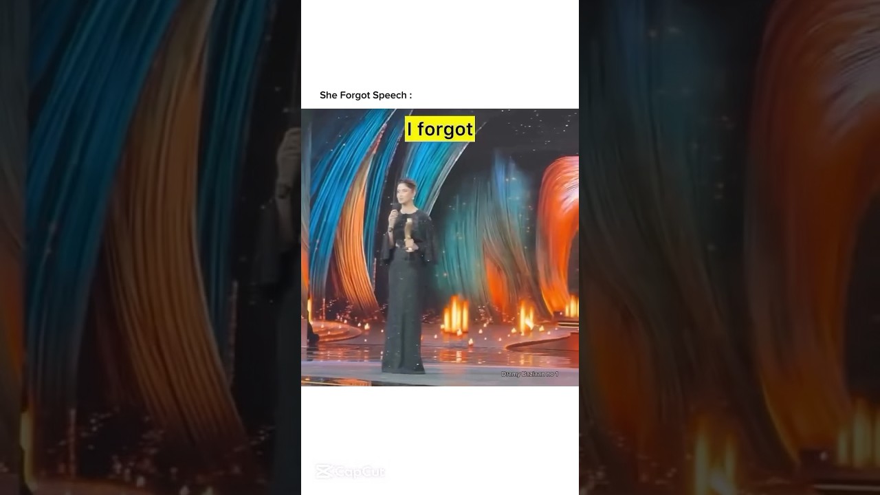 Sajal fogot her speech because if Ahad 😭🥺