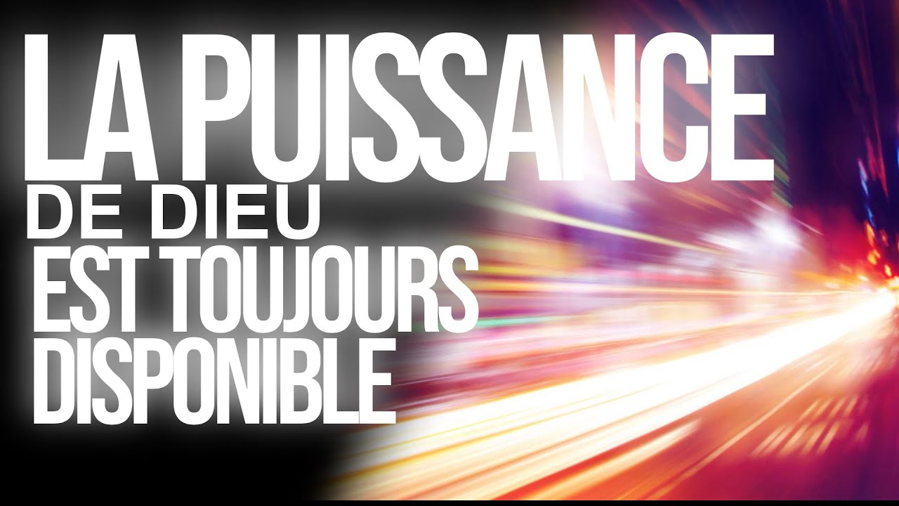 APÔTRE AXEL LEVI  | LA PUISSANCE DE DIEU EST TOUJOURS DISPONIBLE
