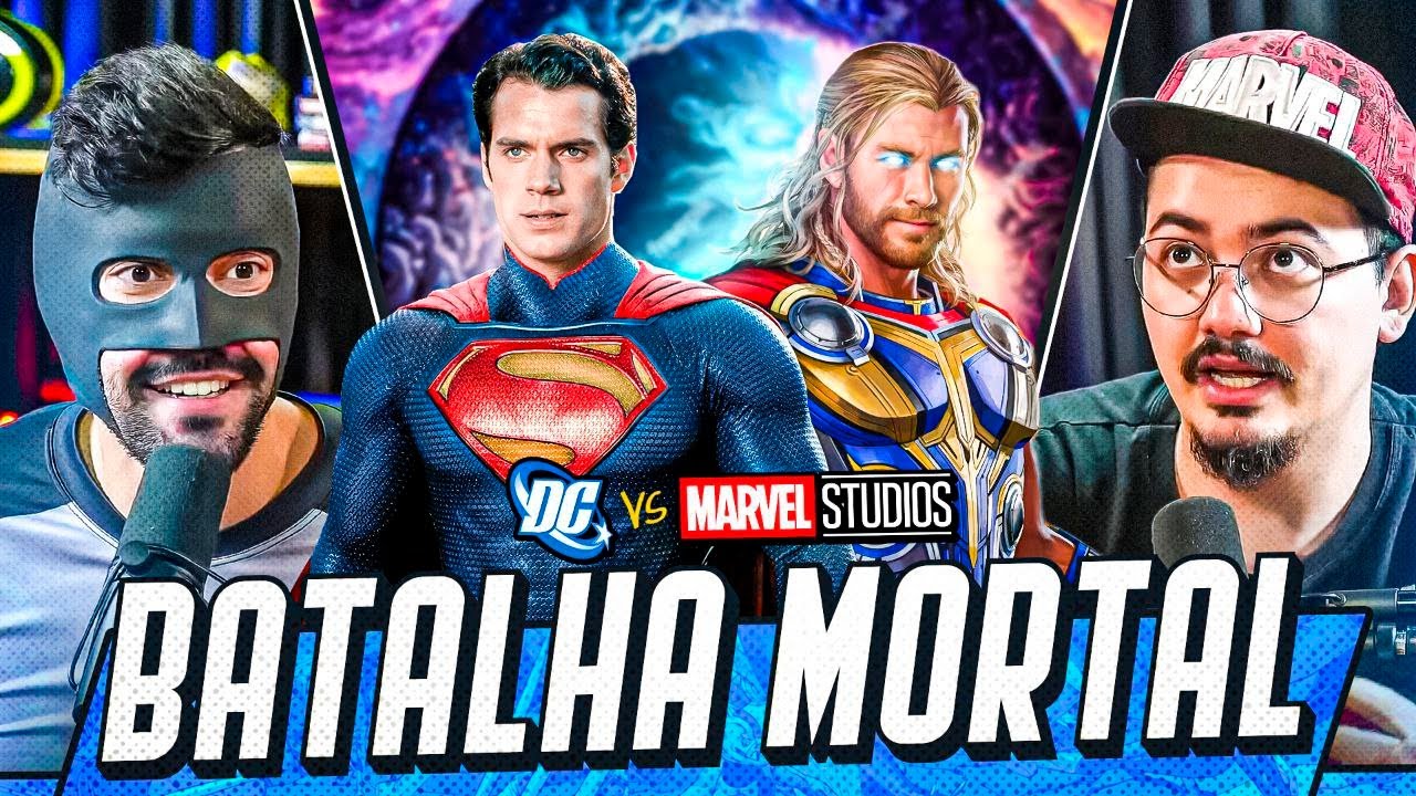 DUELO DE HERÓIS!! MCU VS DCU - QUEM VENCERÁ ESSA BATALHA DE PODER??  | The Nerds Podcast #125
