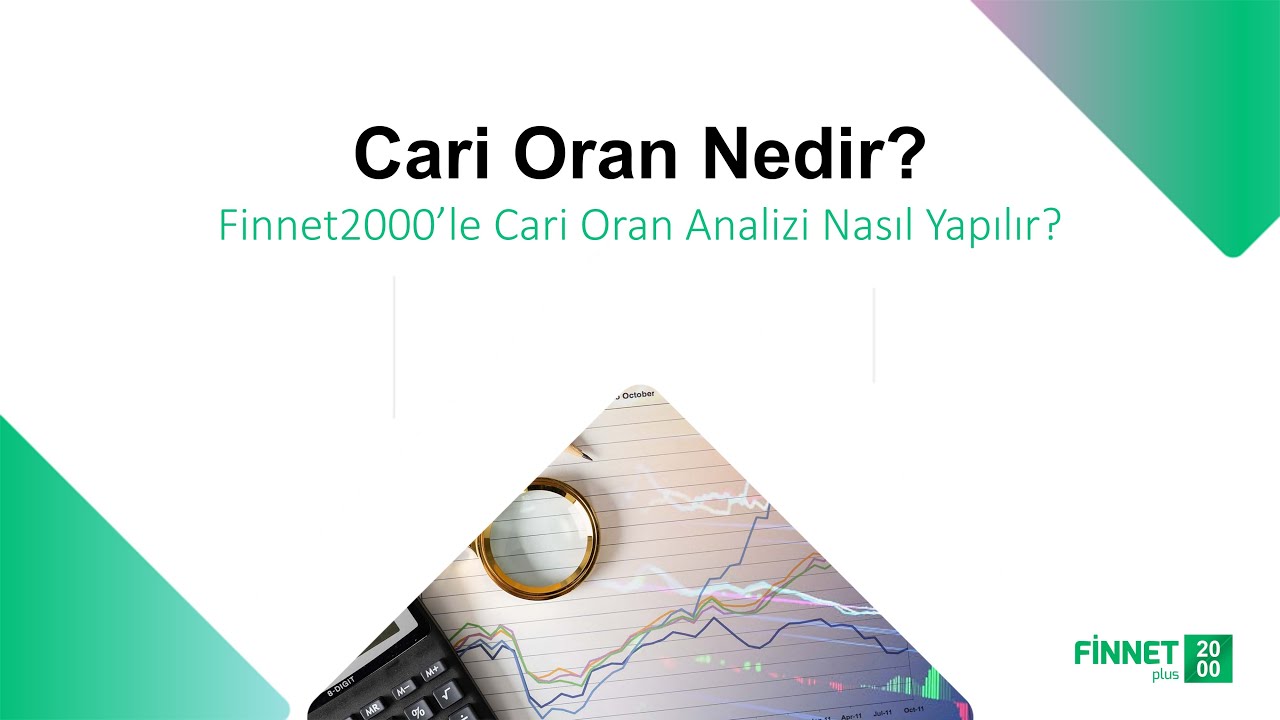 Cari Oran Nedir? Finnet2000'le Cari Oran Analizi Nasıl Yapılır?