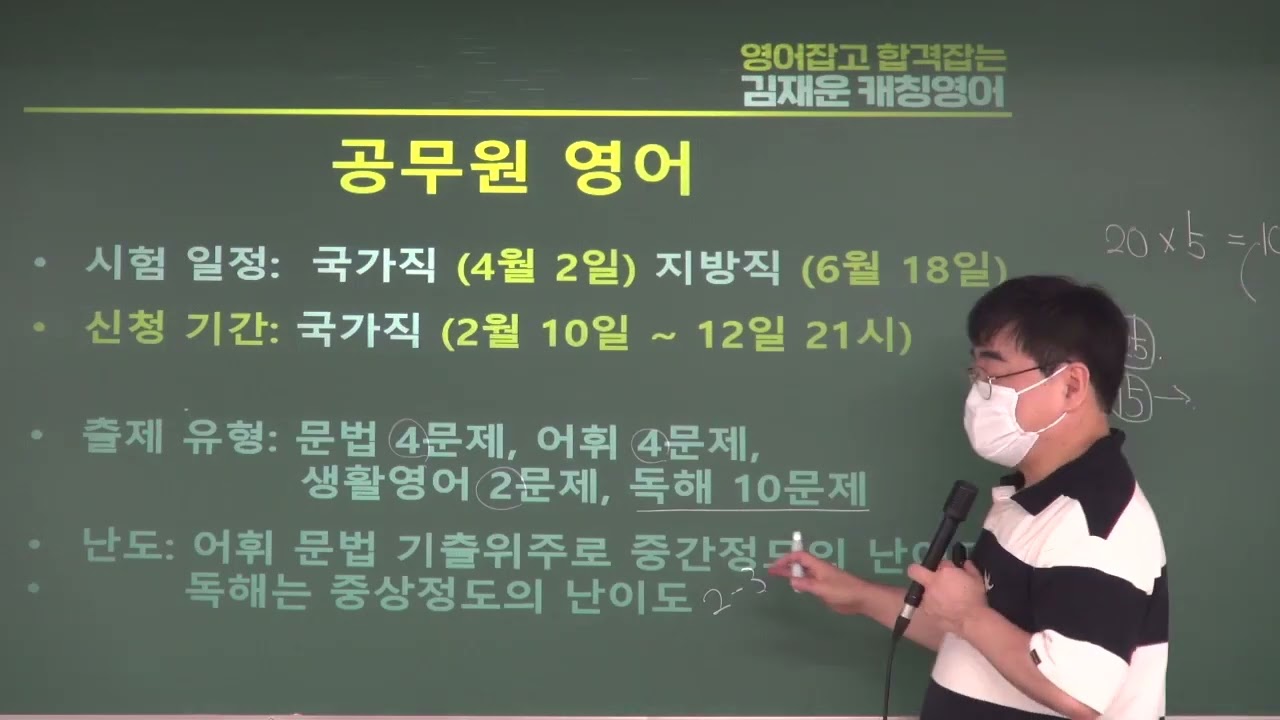 [유스터디] 김재운 영어 기본이론 O.T