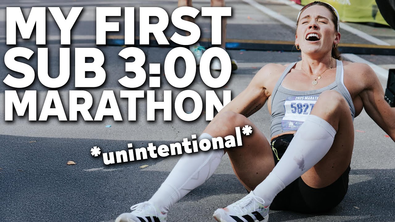 My First SUB 3 Marathon *this wasn’t the plan*