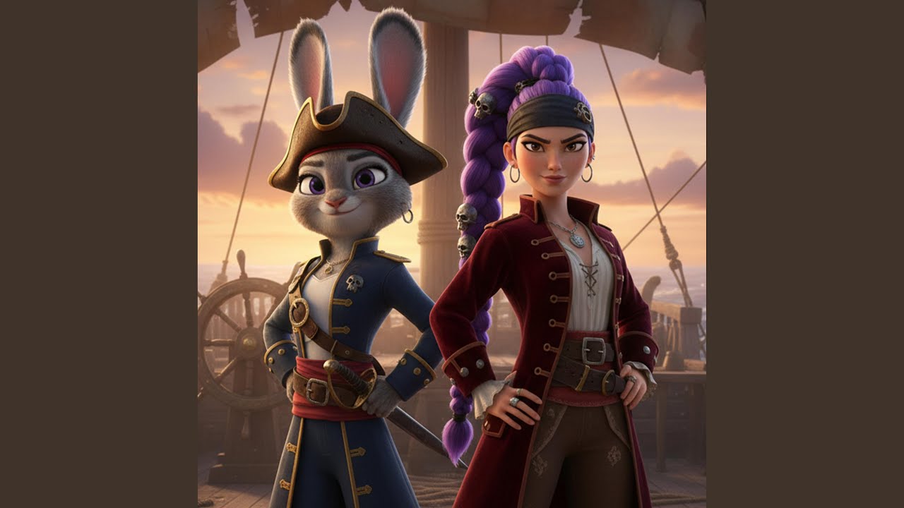 Rumi & Judy Pirates (Zootopia 2 Inspo)