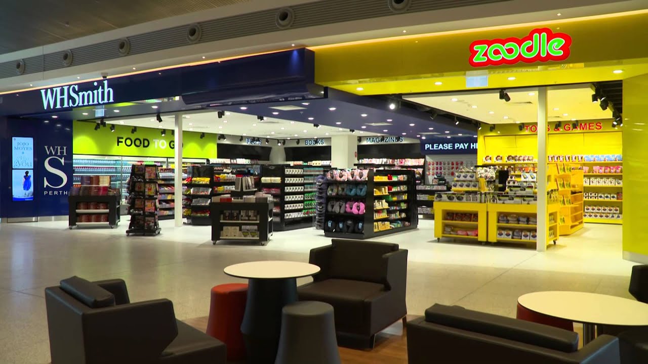 Perth Airport T1 Domestic Fly Through