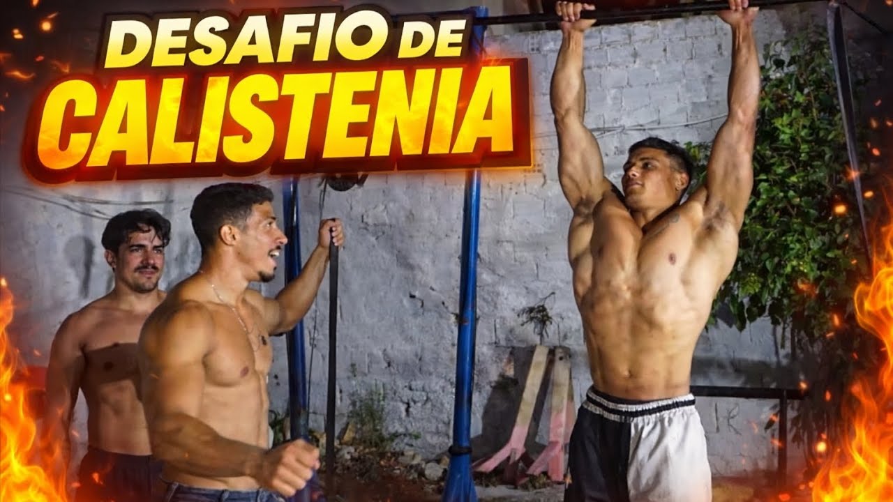 DESAFIO NO TREINO DE CALISTENIA 