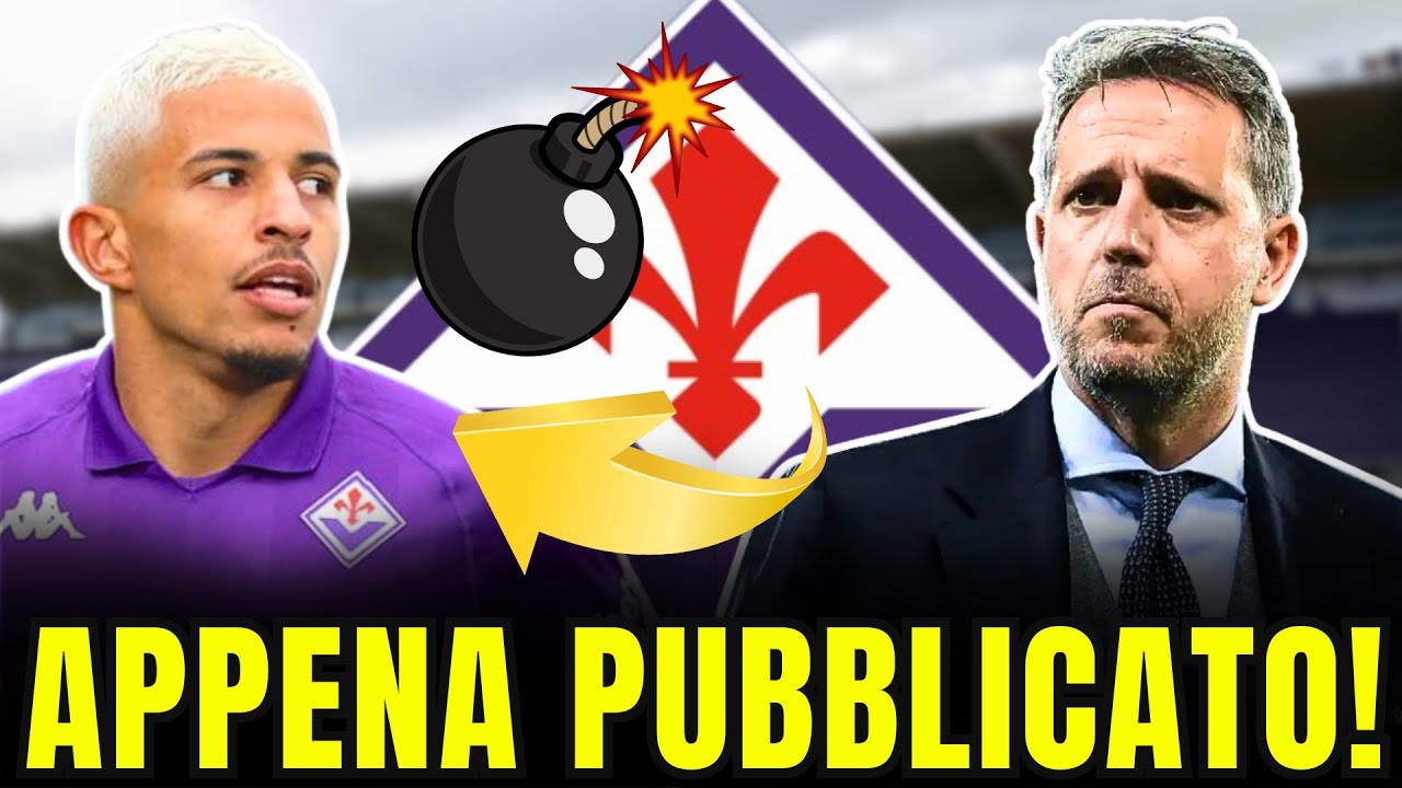 💣BOMBA IN ITALIA! MIO DIO! I TIFOSI NON SE LO ASPETTAVANO! NOTIZIE DELLA FIORENTINA OGGI