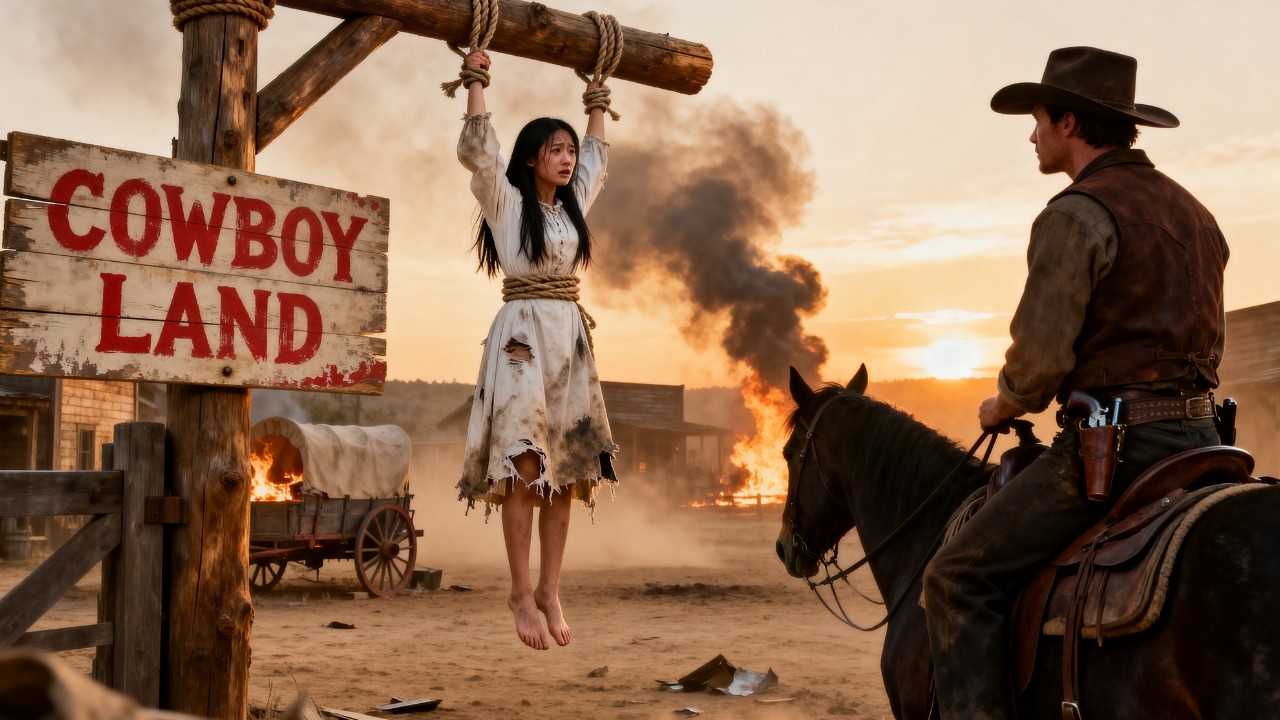 Chinese Widow Was Left Hanging With a Sign 'Cowboy Land' &mdash; Until a Lone Rancher Cut Her Down