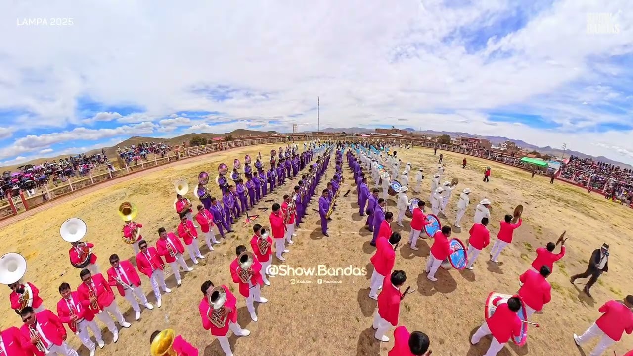 Bandas Unificadas Festividad VIRGEN INMACULADA CONCEPCIÓN - LAMPA 2025
