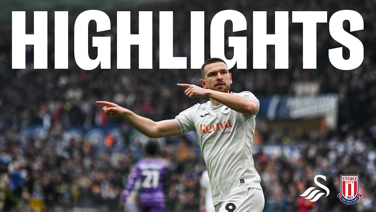 Swansea City v Stoke City | Highlights
