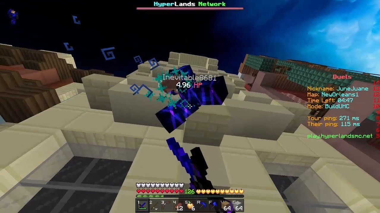 1V1 WITH THEE #1 BEDWARS LEADERBOARD PLAYER  ( Inevitable8681 )