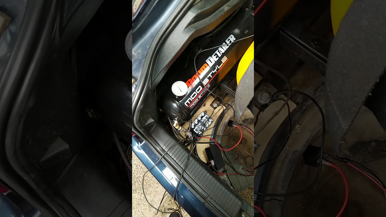Suspension neumatica Astra parte ll, Coneccion Electrica y relay