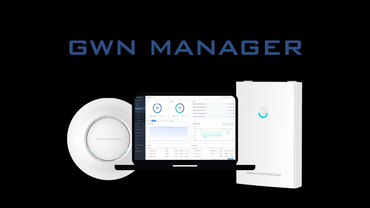 Video hướng dẫn c&agrave;i đặt phần mềm quản l&yacute; wifi GWN Manager của Grandstream