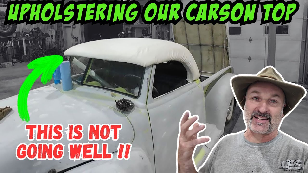 Carson Top Complications! Not giving up till I figure it out.