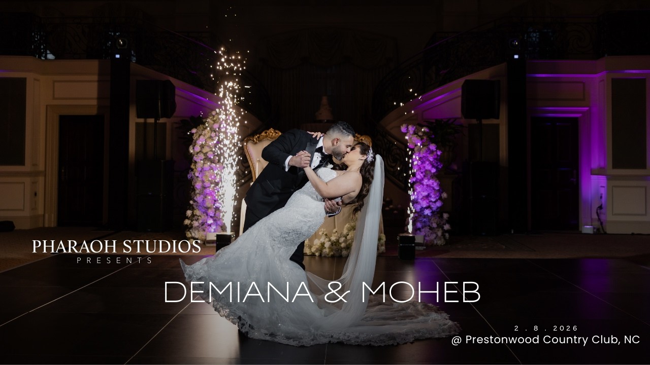 Demiana & Moheb Wedding Highlight 2.8.2026 @ Prestonwood Country Club, NC