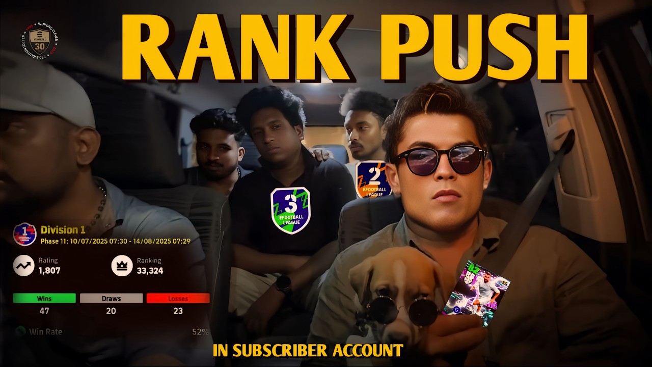 LETS RANK PUSH IN F2P ACC IN MEMBERS ACC  #PESTAMIZAN #EFOOTBALL #GAMEPLAY #TAMIL #iqoo13gaming #PTZ