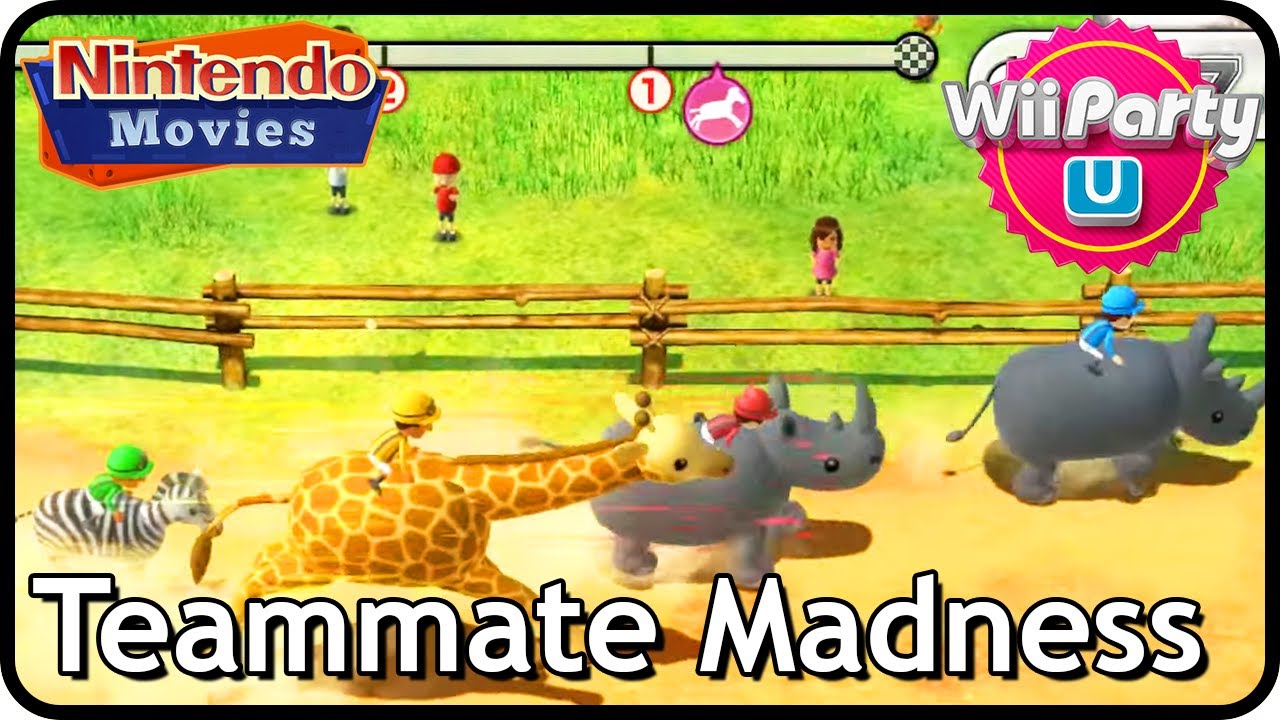 Wii Party U - Teammate Madness (2 players, Master, Maurits vs Rik vs Barry vs Bo-Jia)