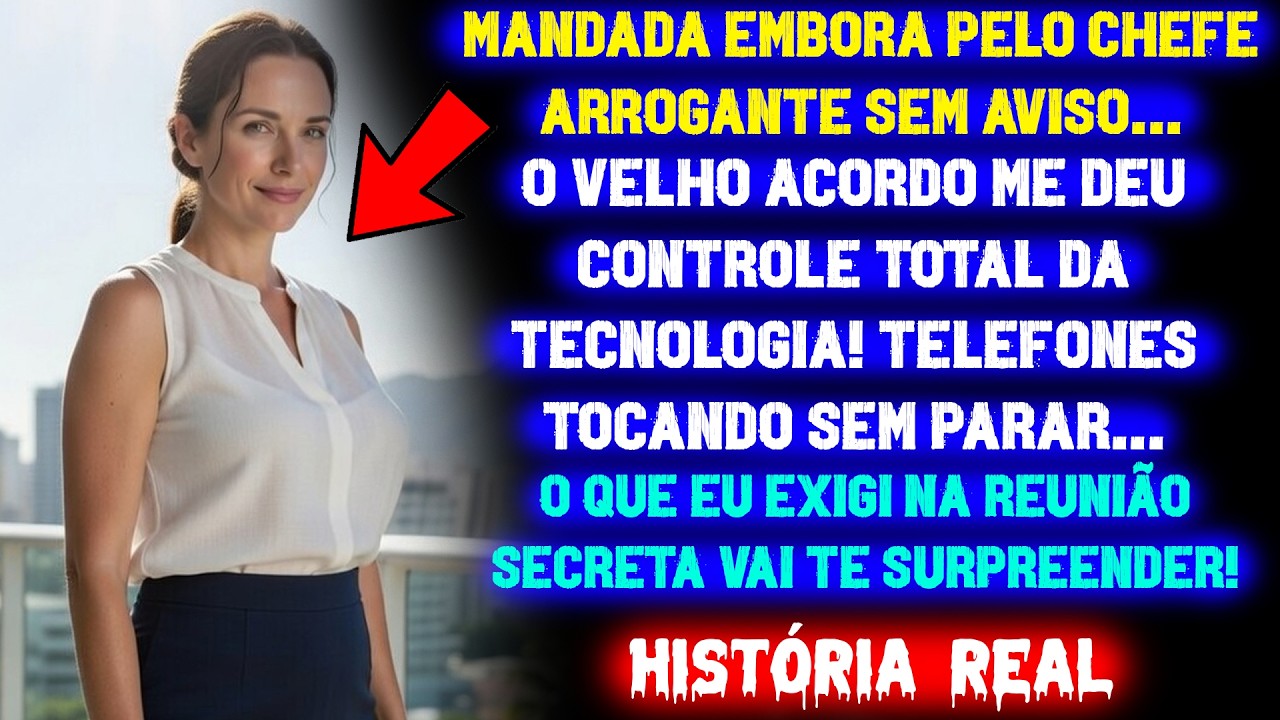 Novo Vice Me Desrespeitou na Sala Cheia e Me Mandou Embora… Mas o Acordo Antigo Mudou Tudo