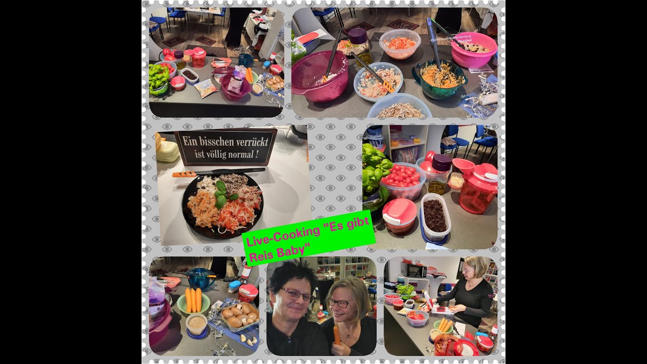 Tupperware Live -Cooking mit dem Team Kerstin Lepke - heute Reis, Reis Baby - 5 einfache Reisrezepte
