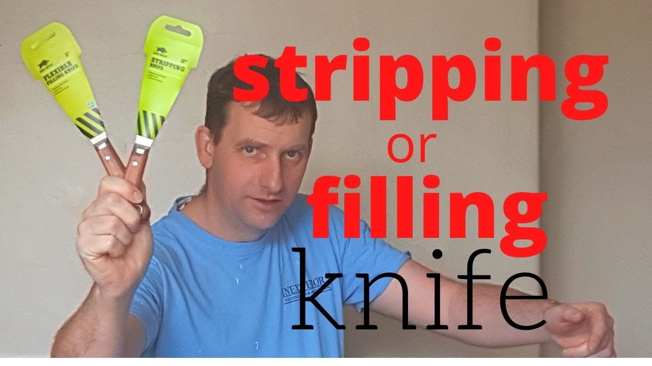 Stripping or filling knife..