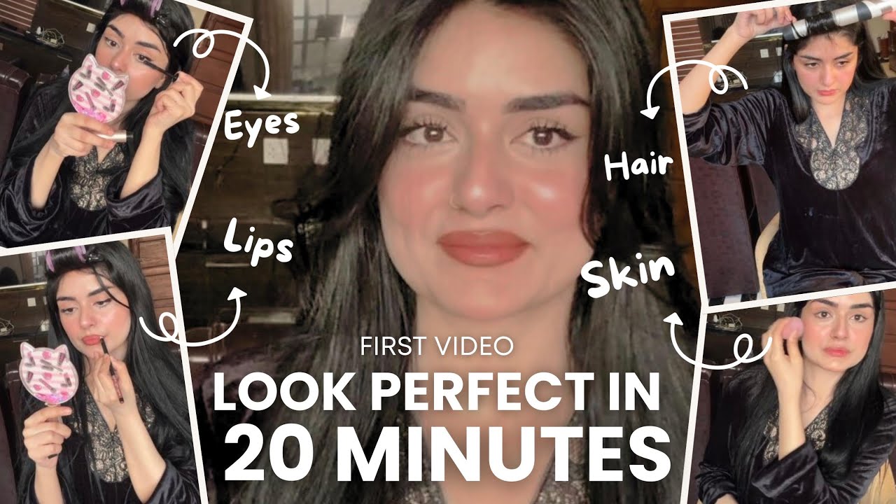 LOOK PERFECT IN 20 MINUTES (Skin Care-Makeup-Outfit)