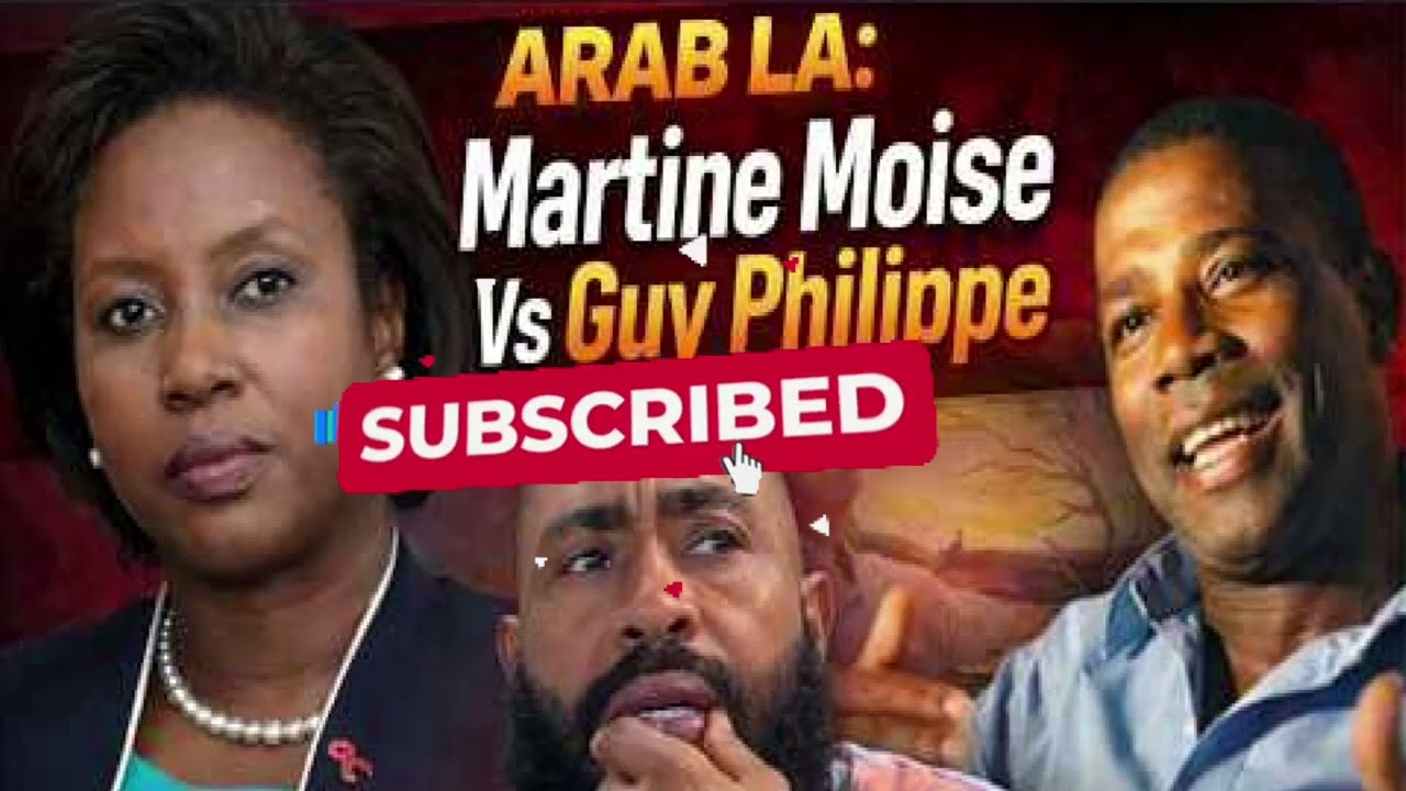 Martine Moise VS Guy Philippe Pou prezidan? Arab la Chwazi e defann Martine yo di ki pat pran bal