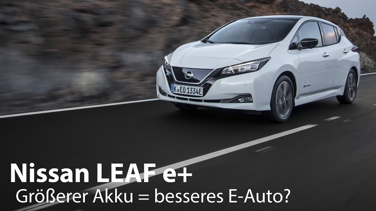 🔋 Nissan LEAF e+ (62 kWh) Test / Vor- und Nachteile des größeren Akku [4K] - Autophorie