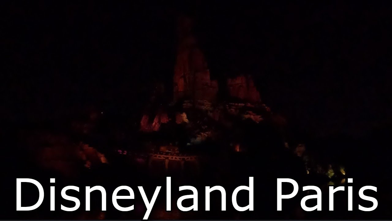 Big Thunder Mountain Night Ride Onride POV | Disneyland Paris Roller Coaster