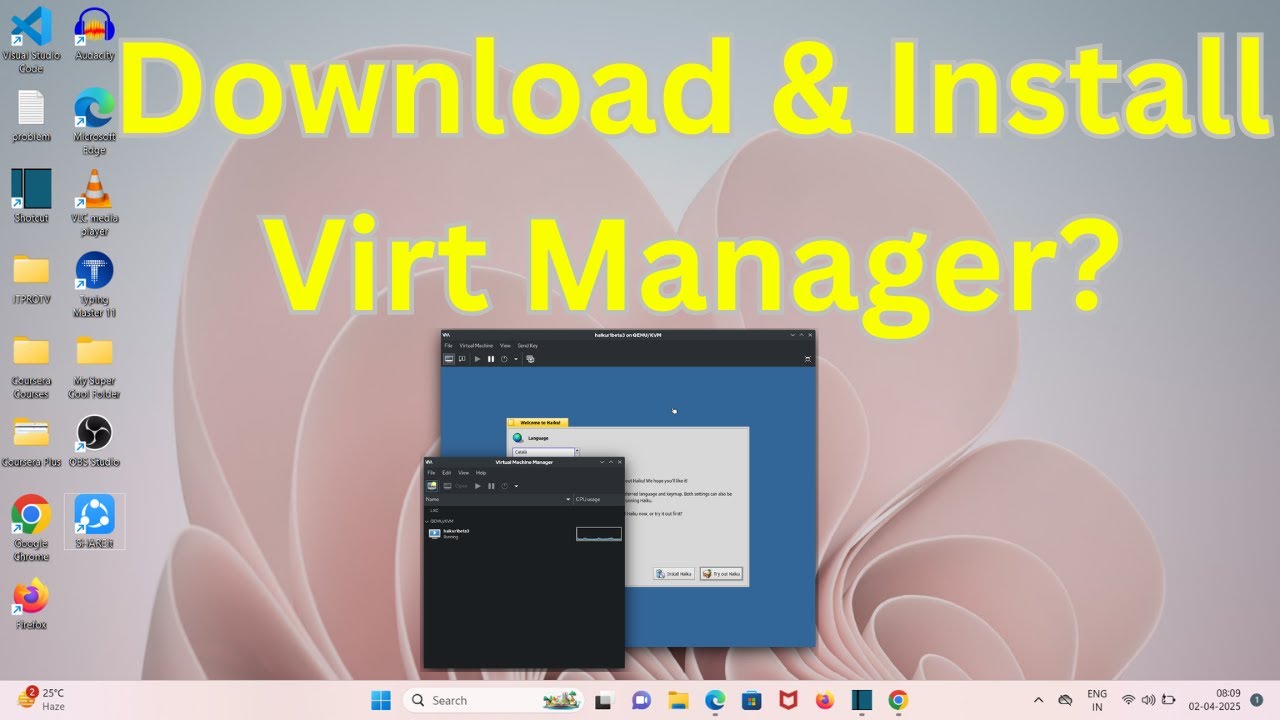 How to Download & Install Virt Manager in Windows 11?