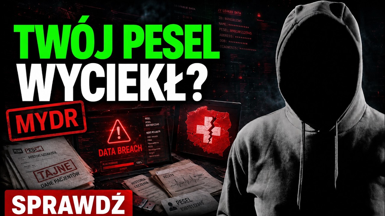 WYCIEK DANYCH 19 MILION&Oacute;W POLAK&Oacute;W! Hakerzy MyDR grożą KOLEJNYM? - Sprawdź sw&oacute;j PESEL!